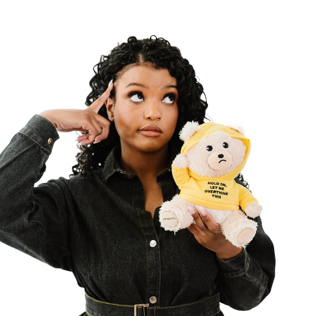 Punchkins - Introverted Teddy Bear Plushie, Funny Gag Gift for Friends