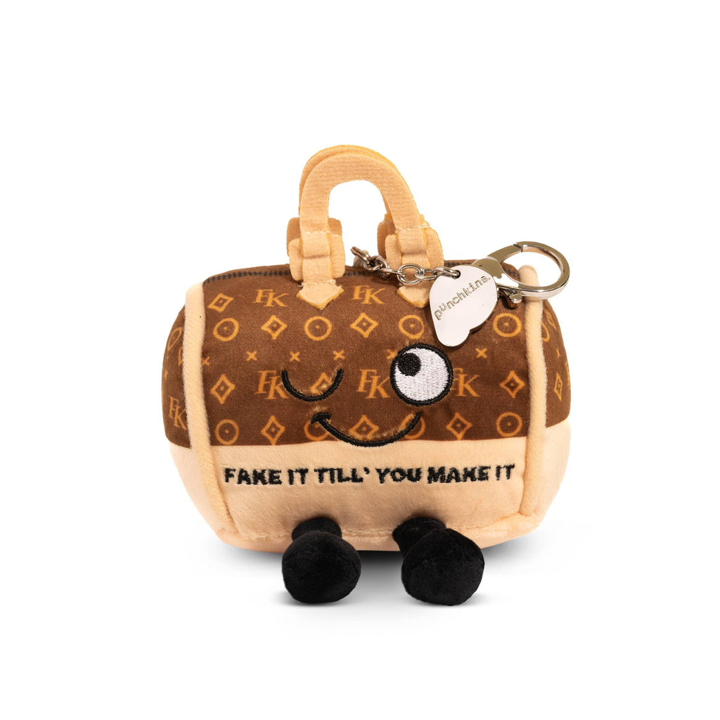 Punchkins Handbag "Fake it" Plush Bag Charm