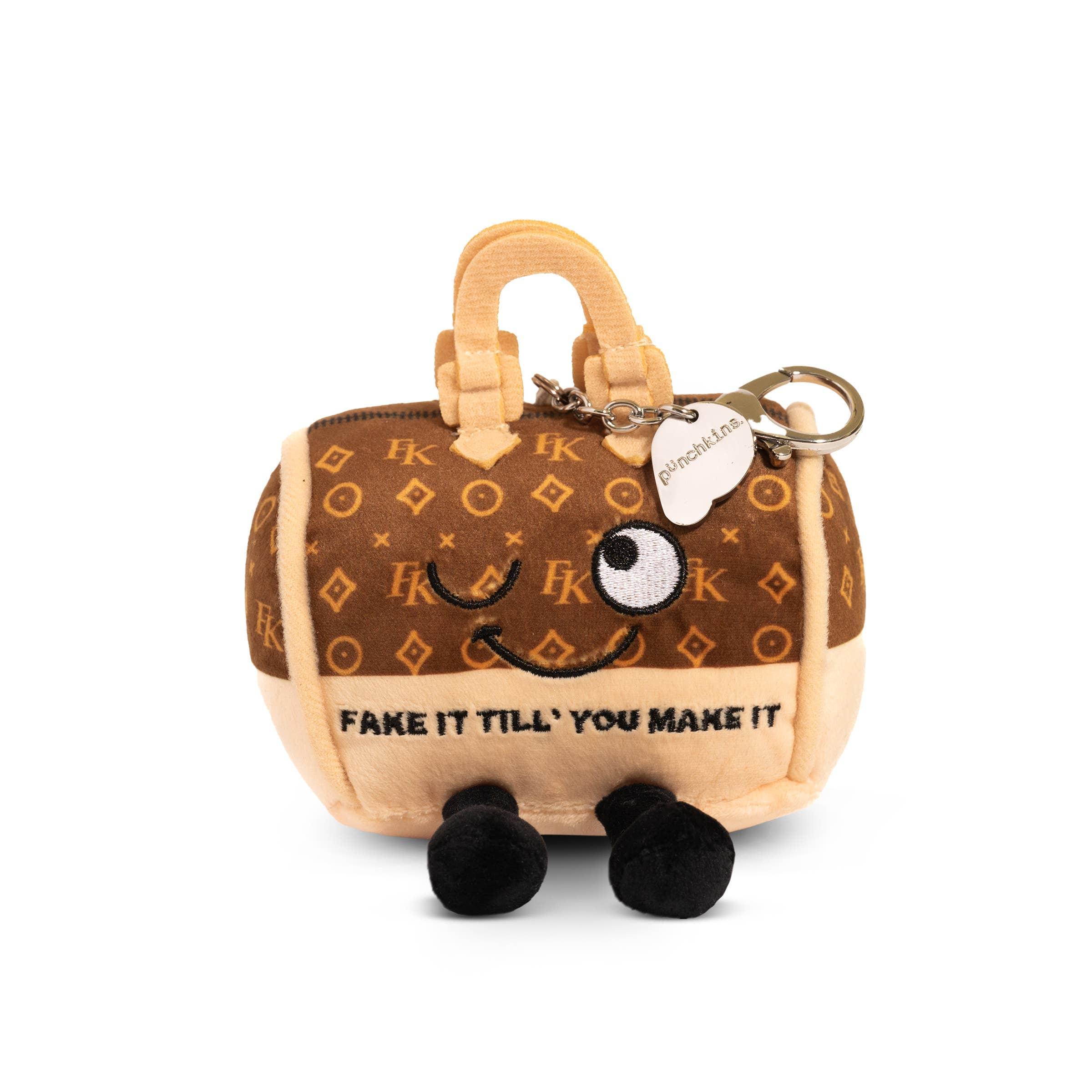 Punchkins Handbag "Fake it" Plush Bag Charm