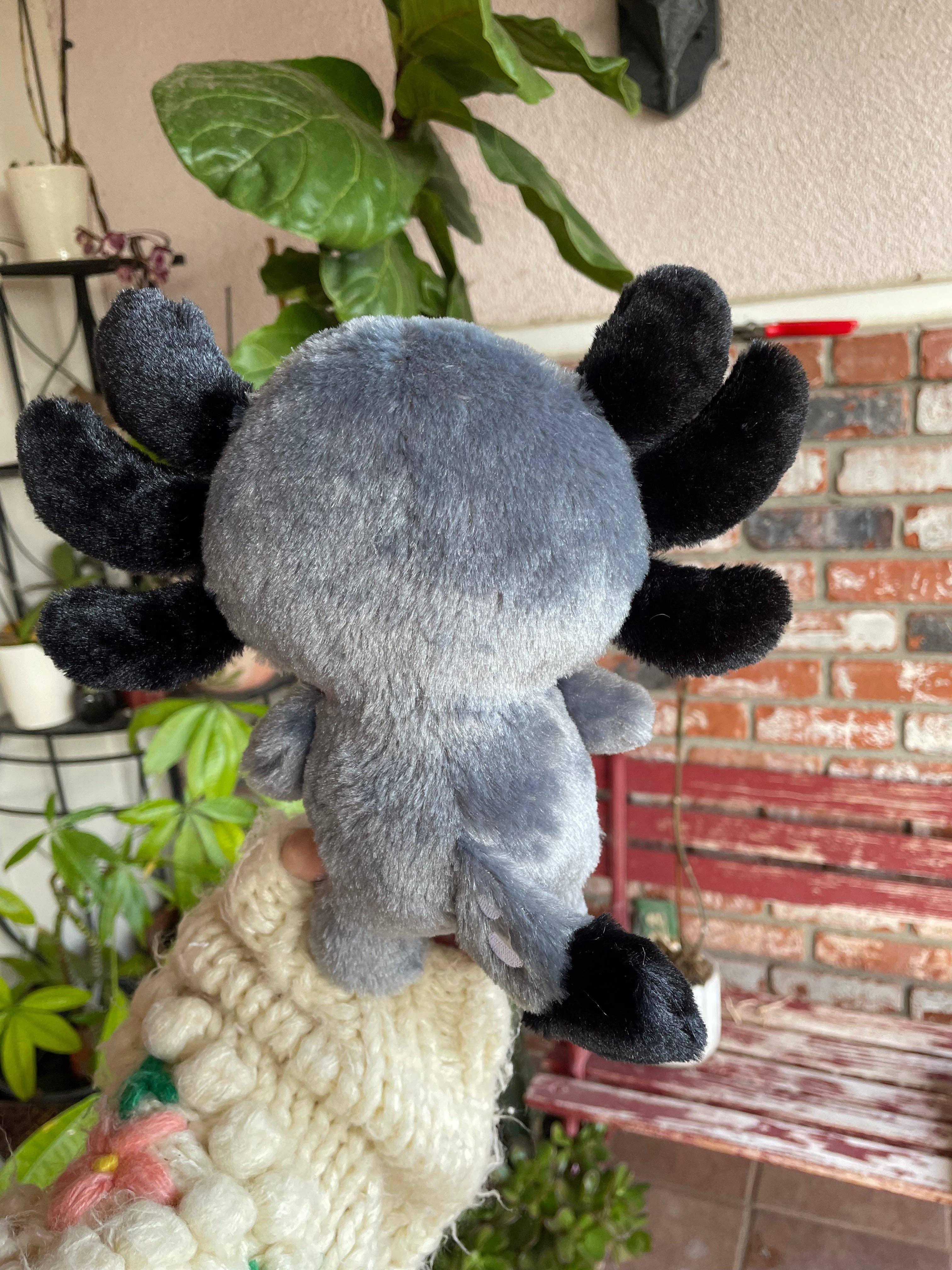 Basura Gang - Pebbles the Black Axolotl Plushie