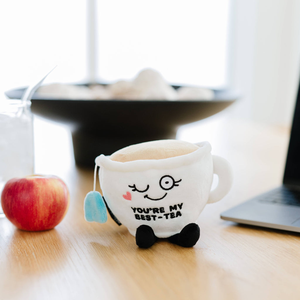 Punchkins - "You'Re My Besttea" Plush Gift  Soft Toy Funny Cute Stuffed