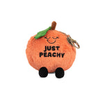 Punchkins - Plush Bag Charm Cute Just Peachy  Soft Toy Funny Gift Animal