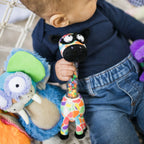 Jaffy the Fringe Footed Giraffe Hand Rattle Jingle Jangle Activity Toy