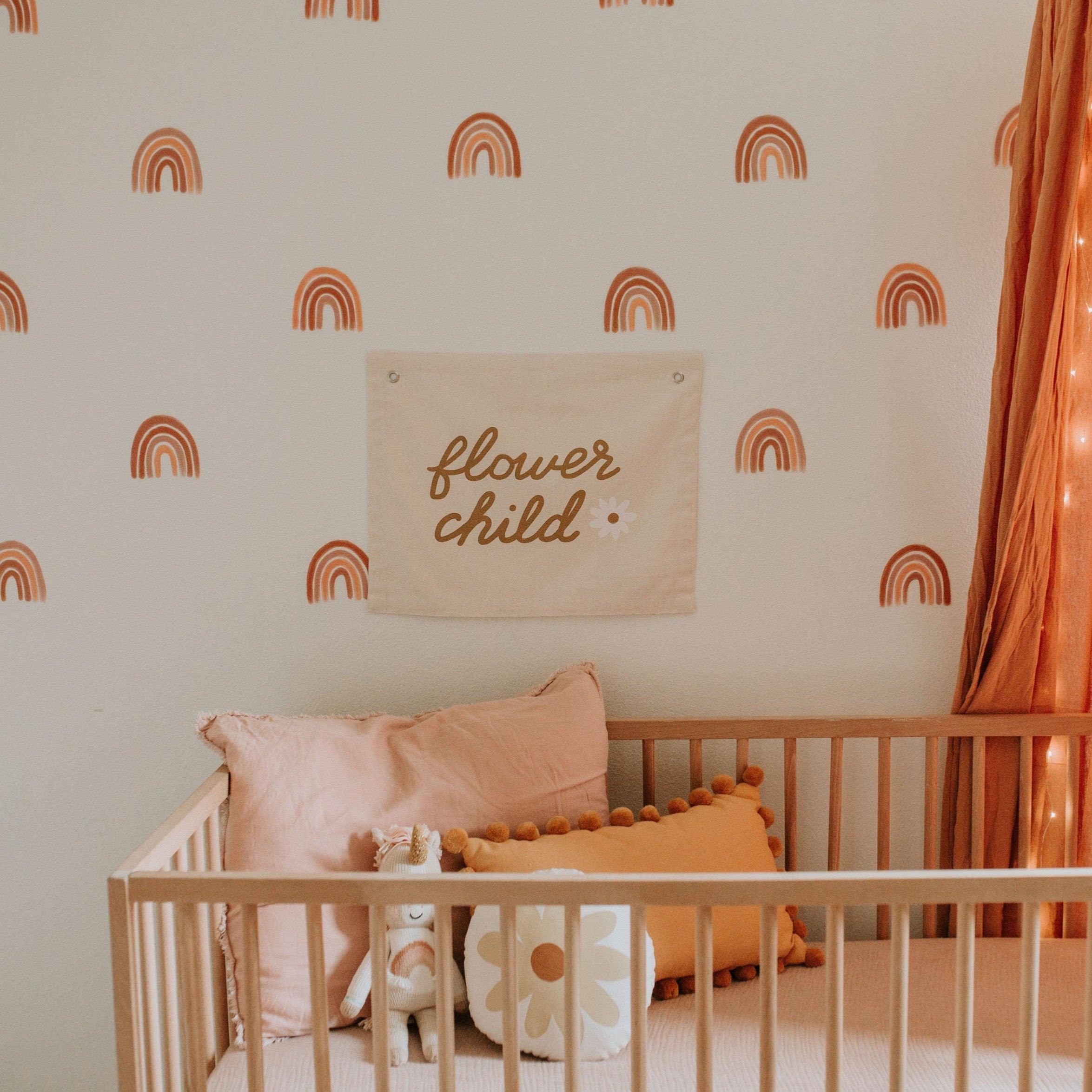 Daisy Canvas Pillow | Handmade Throw Pillow