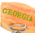 Georgia Bag Charm Mini Plush – 4-Inch Travel Accessory | Stuffed States USA