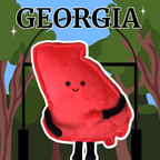 Georgia Stuffed State Plush  – The Peach State Collectible | Stuffed States USA