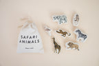 safari animal pillow set