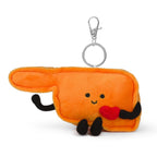 Oklahoma Stuffed State Keychain – Plush Bag Charm in Sooners & OSU Team Colors OSU Cowboys