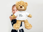 22" Happy Teddy Bear w/ Custom Tee