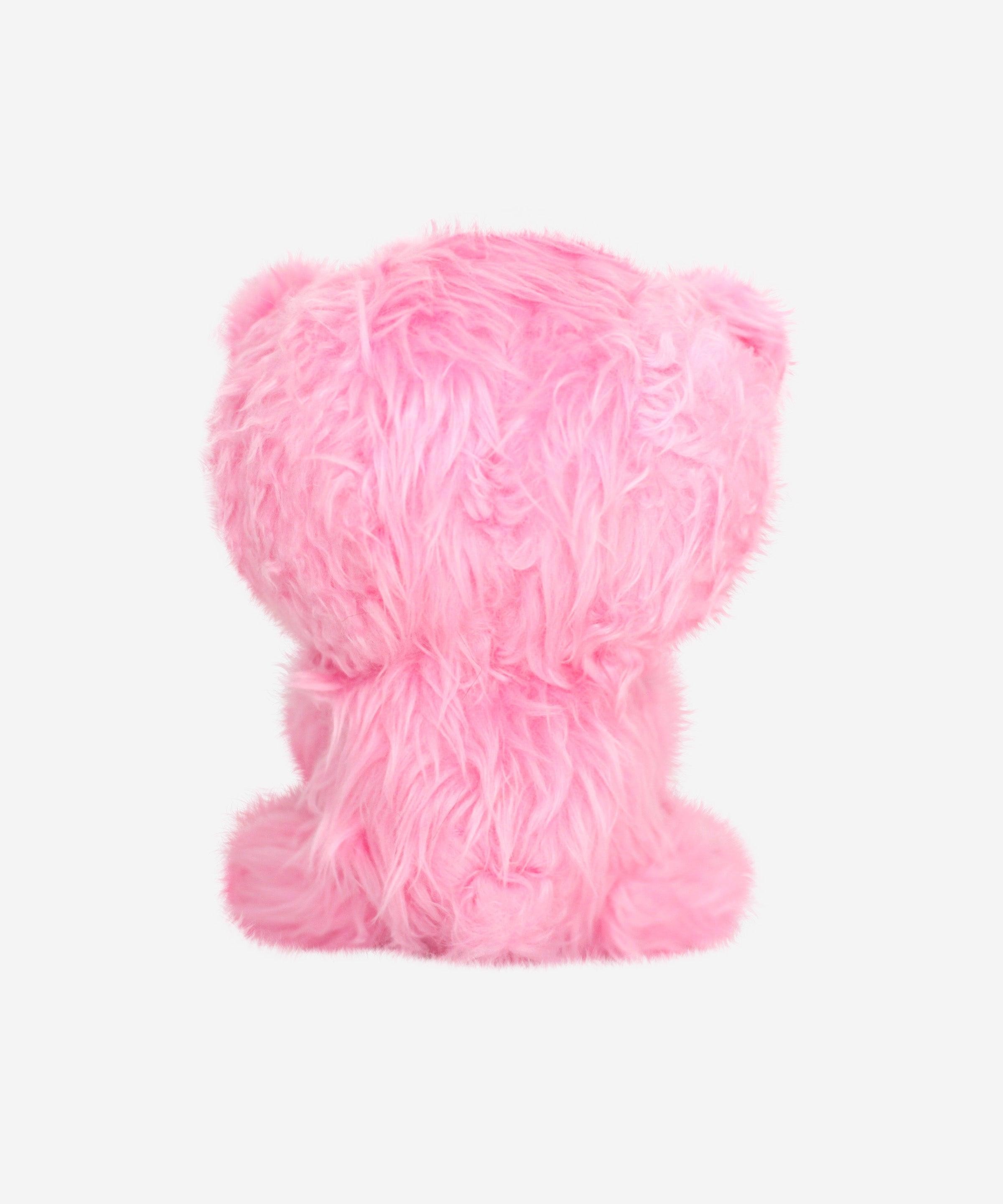 Shaggy Fur Pink Gloomy Bear 7" Plush