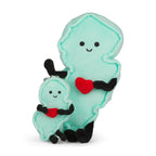 New Jersey Bag Charm Mini Plush – 4-Inch Travel Accessory | Stuffed States USA