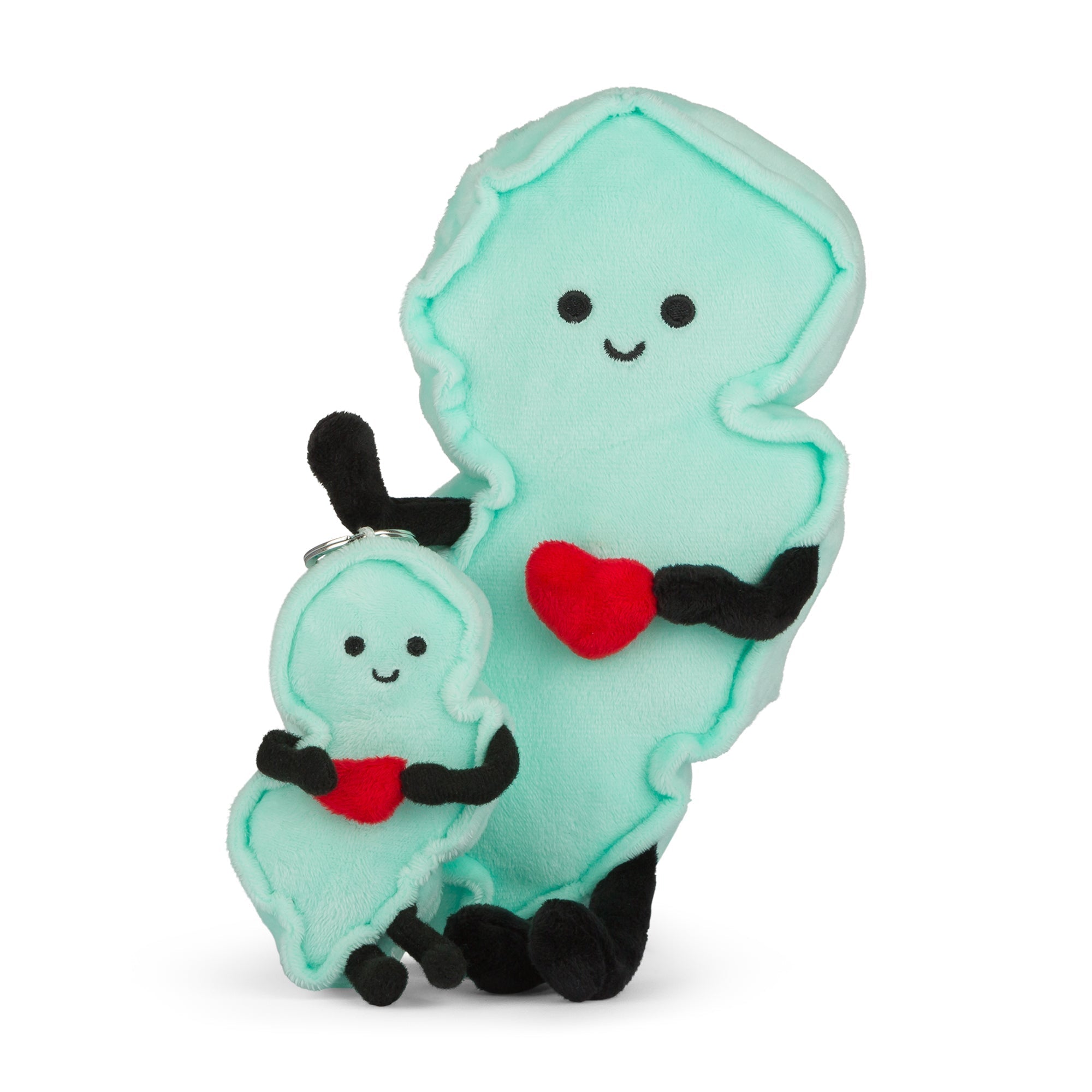 New Jersey Bag Charm Mini Plush – 4-Inch Travel Accessory | Stuffed States USA