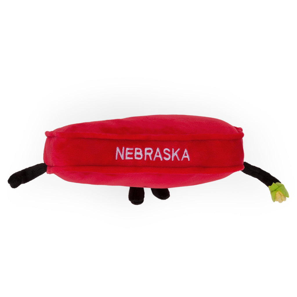 Nebraska Bag Charm Mini Plush  – 4-Inch Travel Accessory | Stuffed States USA
