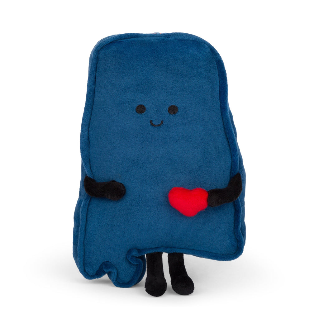 Alabama Stuffed State – Plush Toy for Collectors & Gifts | Stuffed States USA Navy Orange