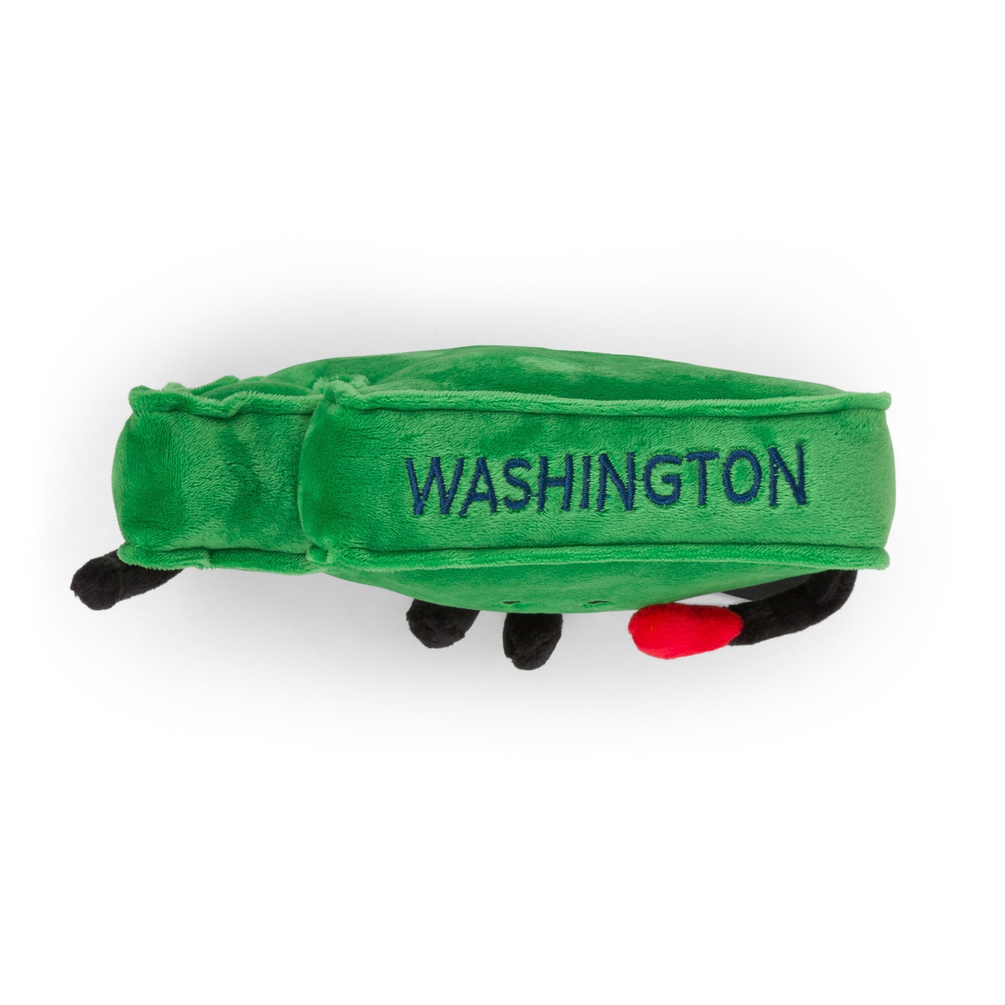Washington Stuffed State Plush – Holding a tiny apple, Soft PNW Gift