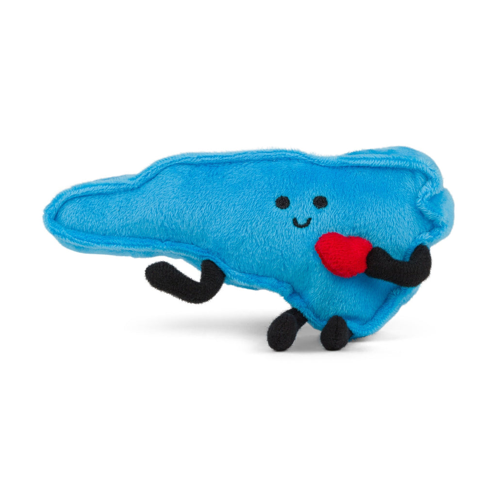 North Carolina Stuffed State Magnet – Plush Tar Heel State Magnet