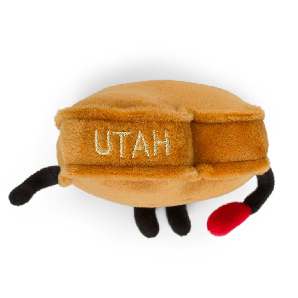 Utah Stuffed State Magnet – Plush Beehive State Magnet with Bee