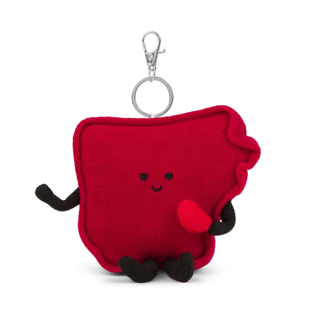 Arkansas Bag Charm Mini Plush – 4-Inch Collectible | Stuffed States USA