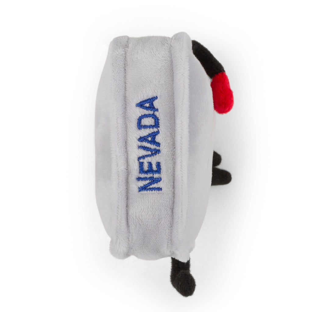 Nevada Mini Stuffed Magnet – 4-Inch Collectible | Stuffed States USA