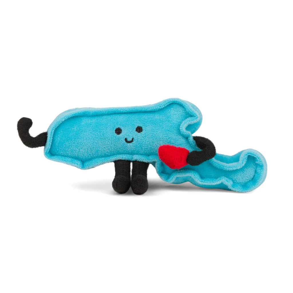 Massachusetts Mini Stuffed Magnet – 4-Inch Collectible | Stuffed States USA