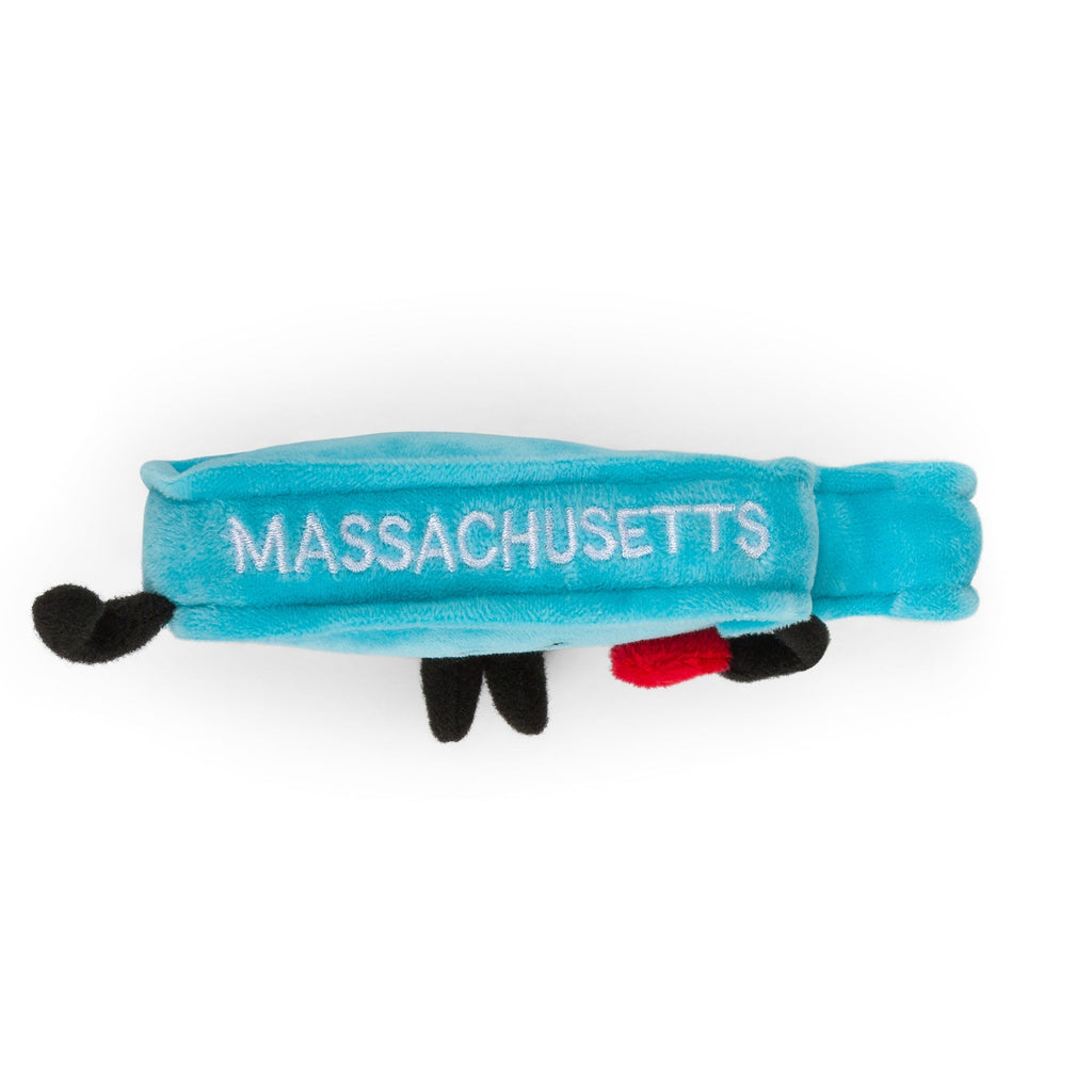 Massachusetts Mini Stuffed Magnet – 4-Inch Collectible | Stuffed States USA