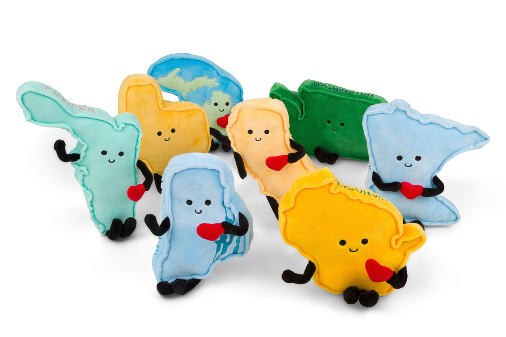 Rhode Island Stuffed State Plush – Soft & Cuddly Ocean State Gift