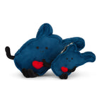 West Virginia Stuffed State Magnet – Plush WVU Team Colors Magnet & Souvenir