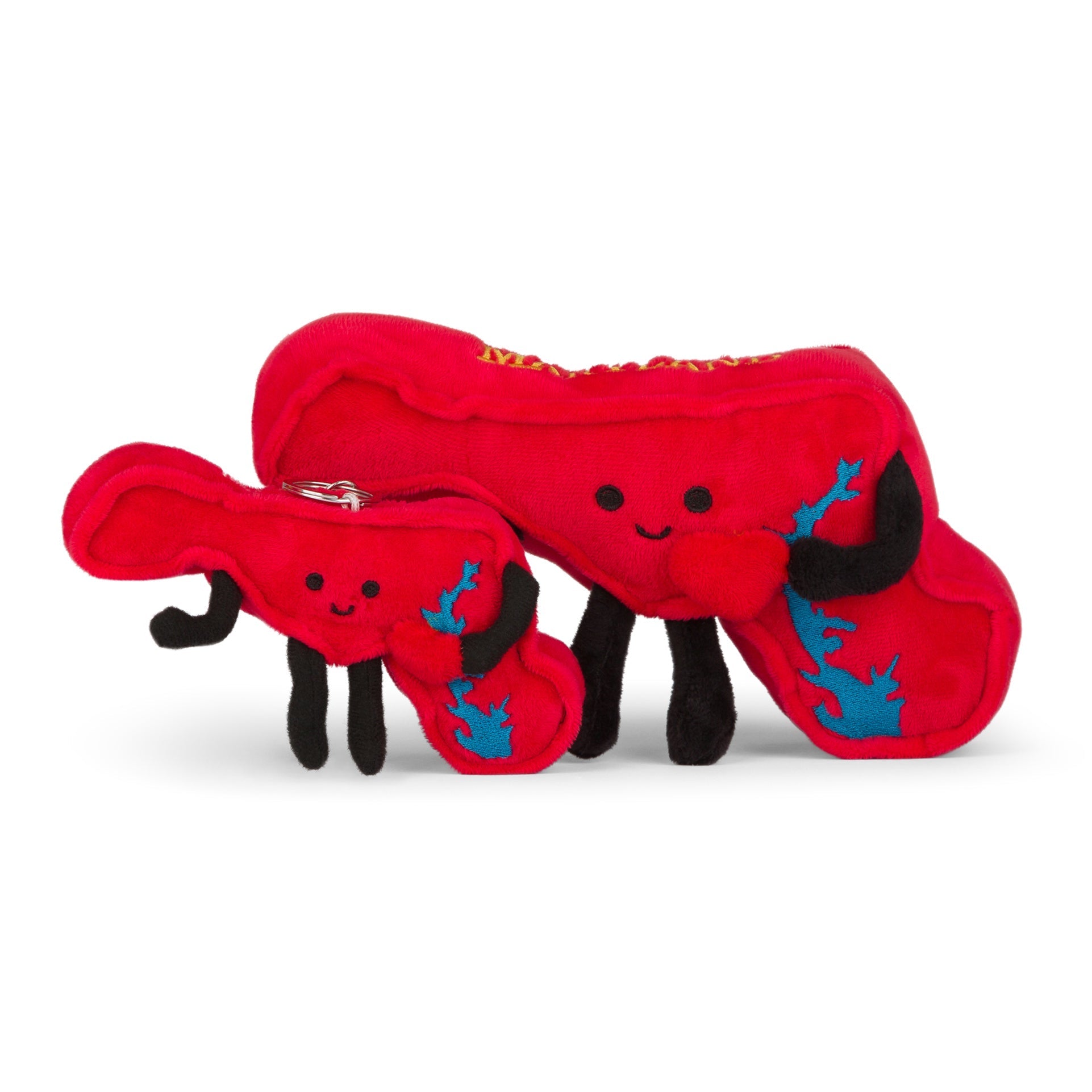 Maryland Stuffed State Plush with Tiny Blue Crab & Flag