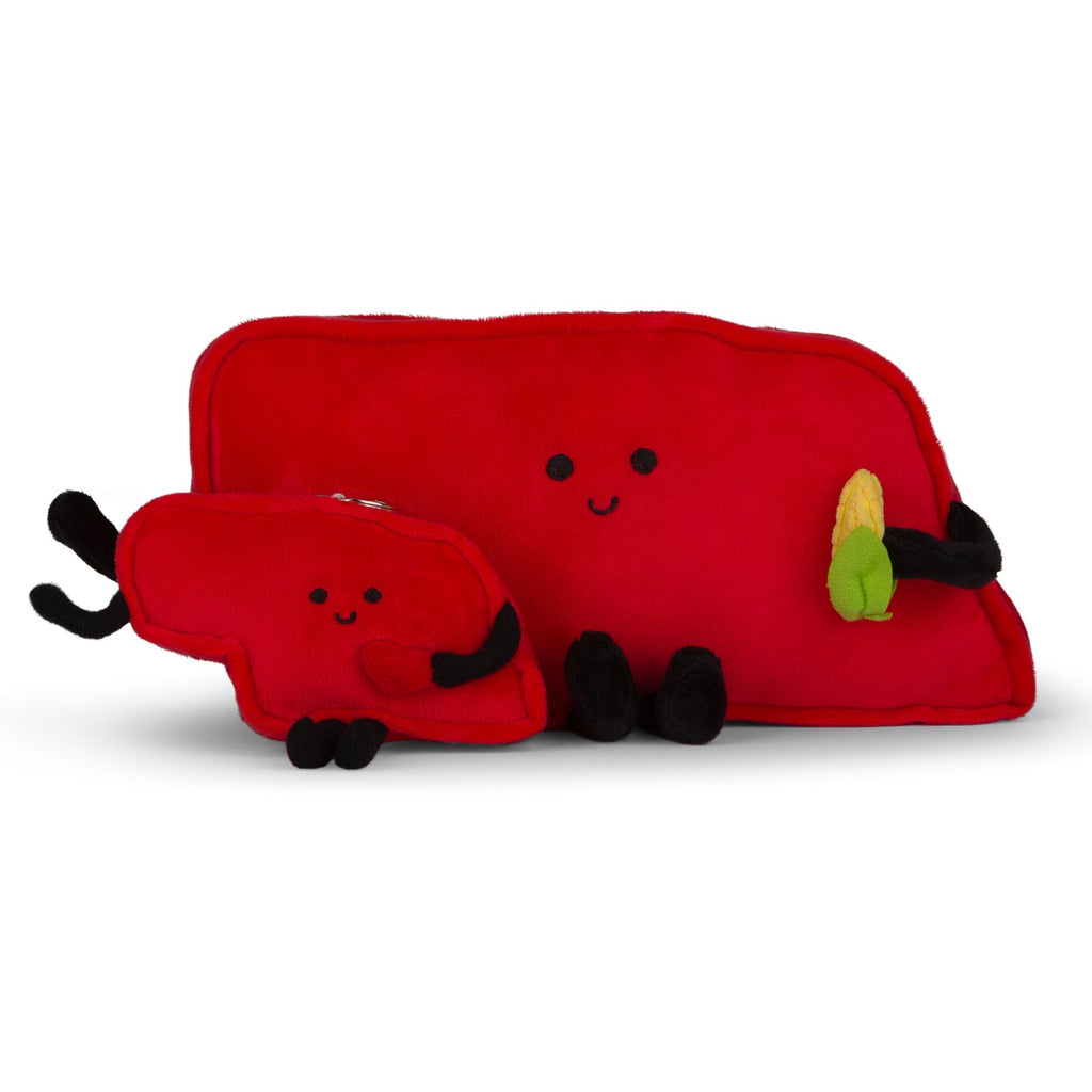 Nebraska Magnet Mini Plush – 4-Inch Travel Accessory | Stuffed States USA