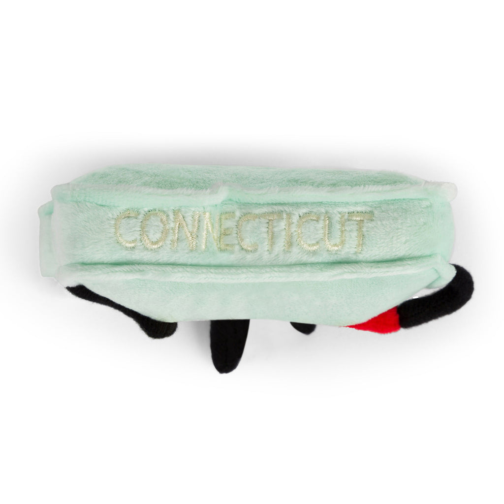 Connecticut Stuffed State Magnet Plush – Collectible & Educational | Stuffed States USA