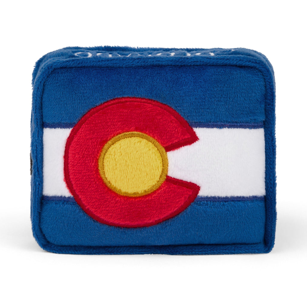 Colorado Stuffed State Flag Plush Magnet – Collectible & Educational | Stuffed States USA