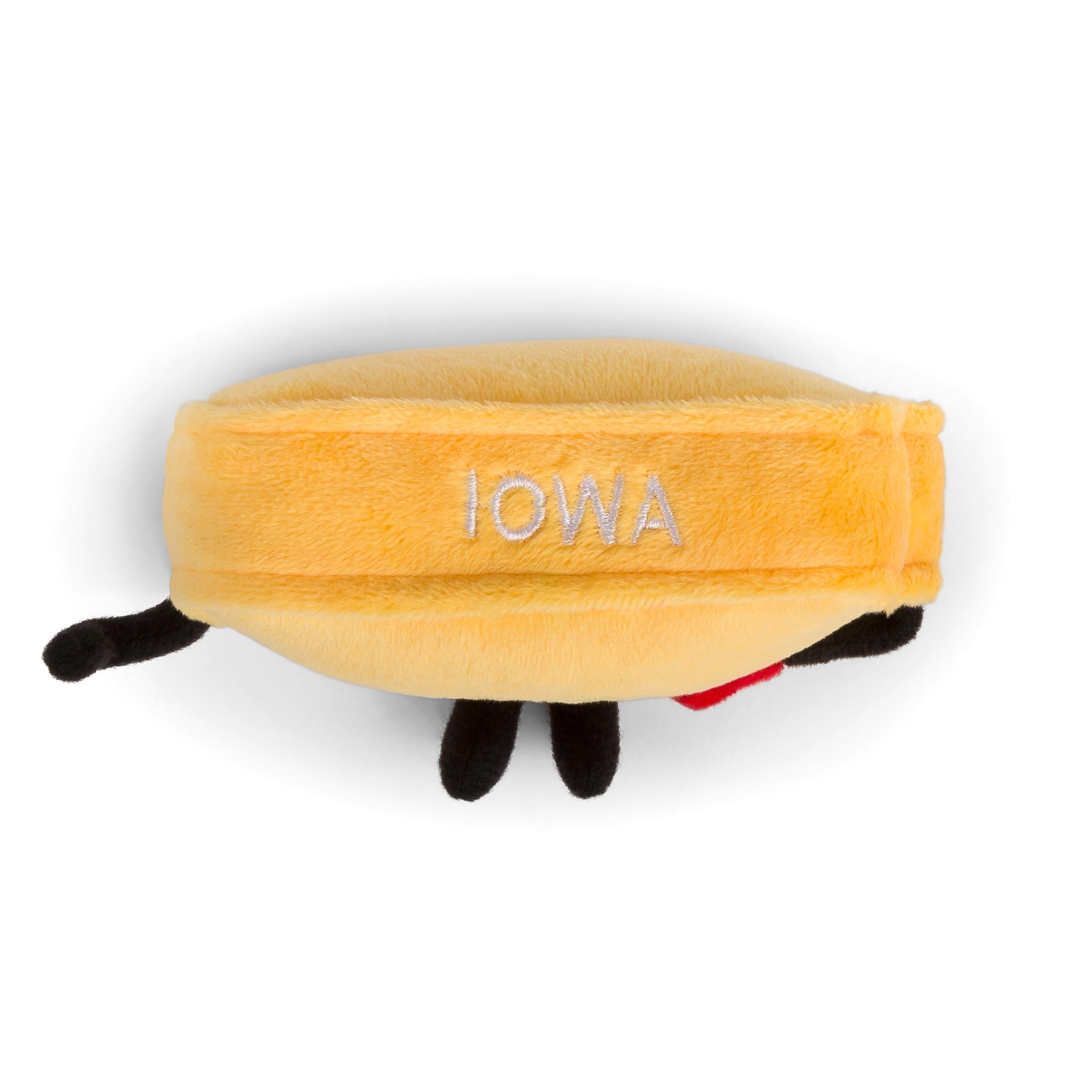 Iowa Mini Stuffed Magnet – 4-Inch Collectible | Stuffed States USA