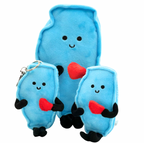 Illinois Bag Charm Mini Plush – 4-Inch Travel Accessory | Stuffed States USA
