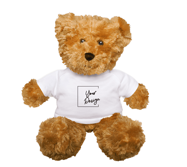 12" Teddy Bear w/ Custom Tee