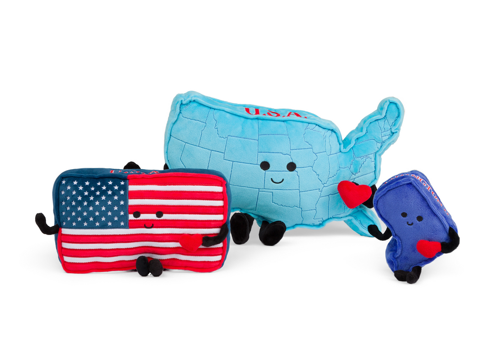 Stuffed American Flag Plush – Patriotic Collectible | Stuffed States USA