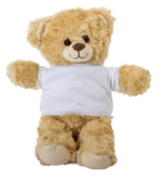 8" Happy Teddy Bear w/ Custom Tee