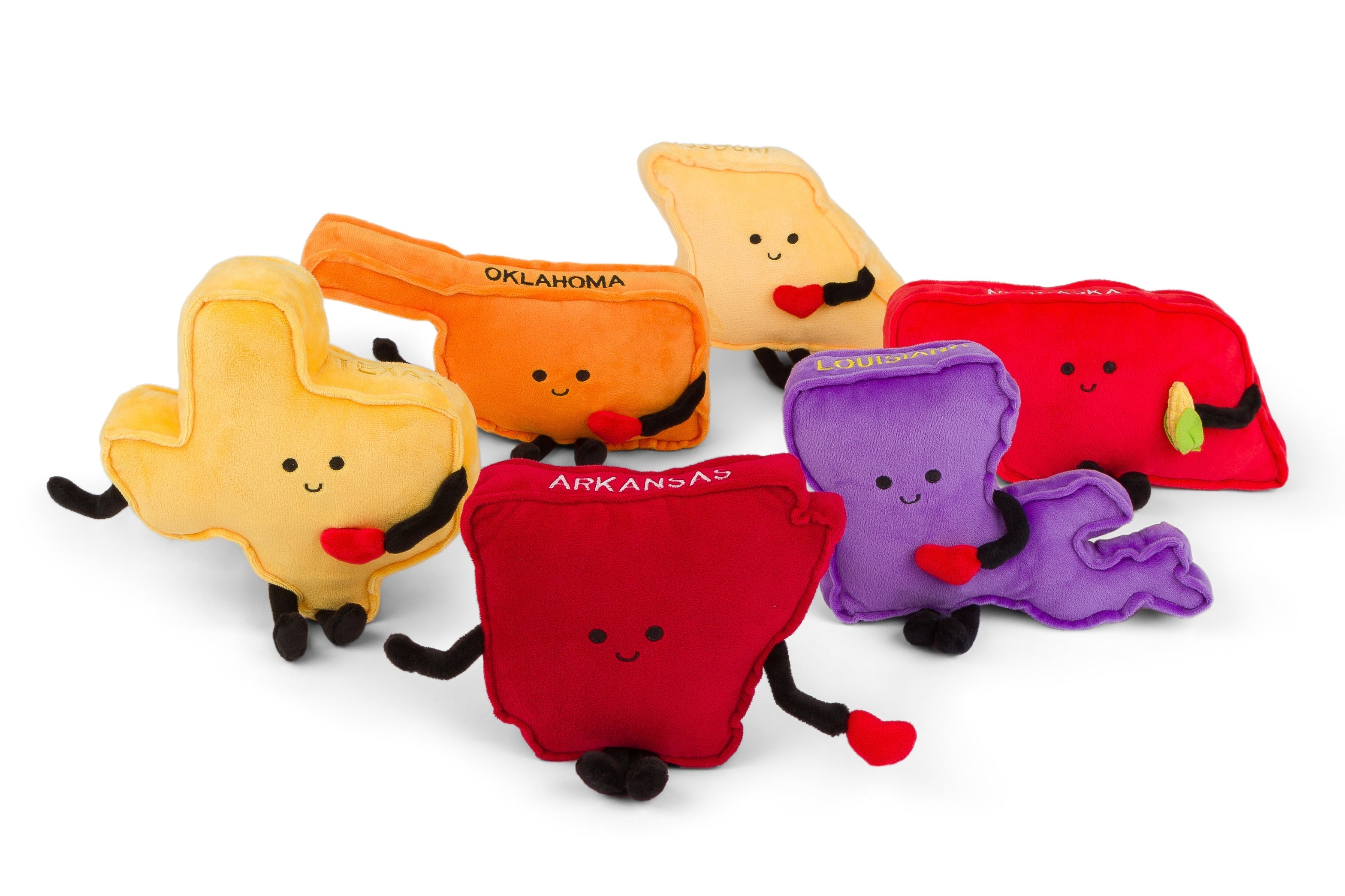 Louisiana Stuffed State Plush – Collectible & Educational | Stuffed States USA