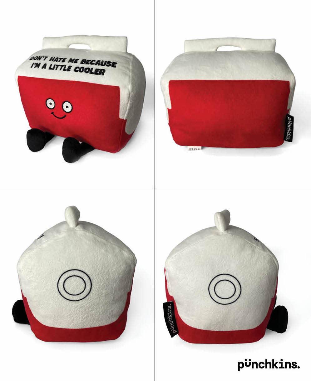 Punchkins - Funny Cooler Plushie, Perfect Gift for Friends, Family, Work