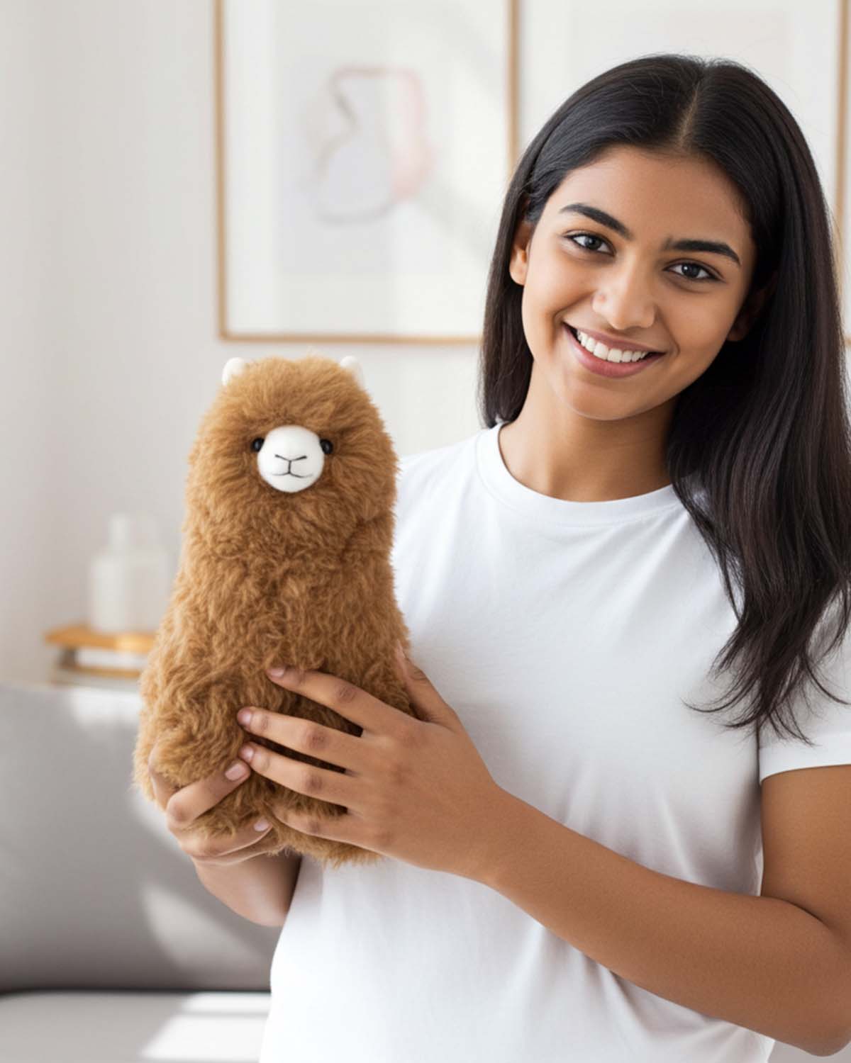 Alpaca Stuffed Animal - Alpaca 12"