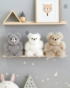 Alpaca Stuffed Animal - Bear - Micro 7"