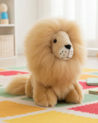 Alpaca Stuffed Animal - Lion - Small 9"