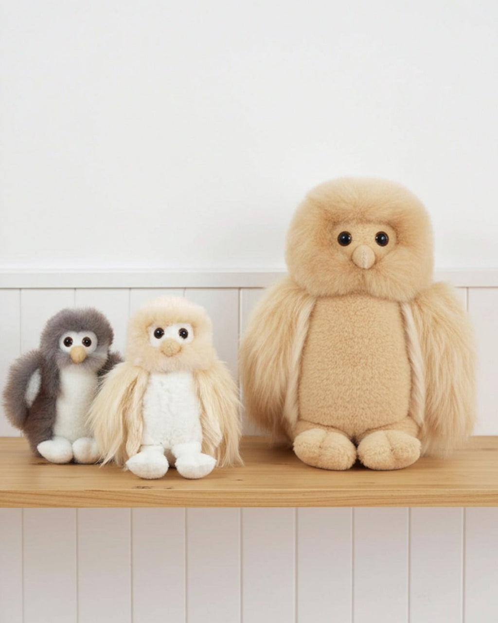 Alpaca Stuffed Animal - Owl 10"