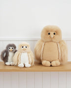 Alpaca Stuffed Animal - Owl 10"
