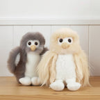 Alpaca Stuffed Animal - Owl - Small 8"