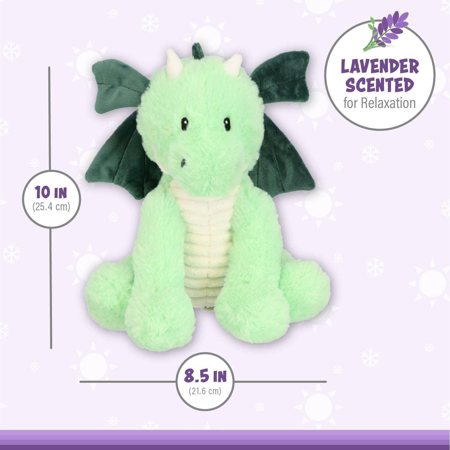 Daniel Dragon Warm Pal - Microwaveable, Lavender-Scented Plushies