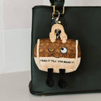Punchkins Handbag "Fake it" Plush Bag Charm