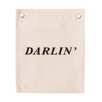 “Darlin” Canvas Wall Banner | Ranch & Southern Décor