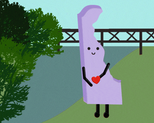 Delaware Stuffed State Plush – Collectible & Educational | Stuffed States USA