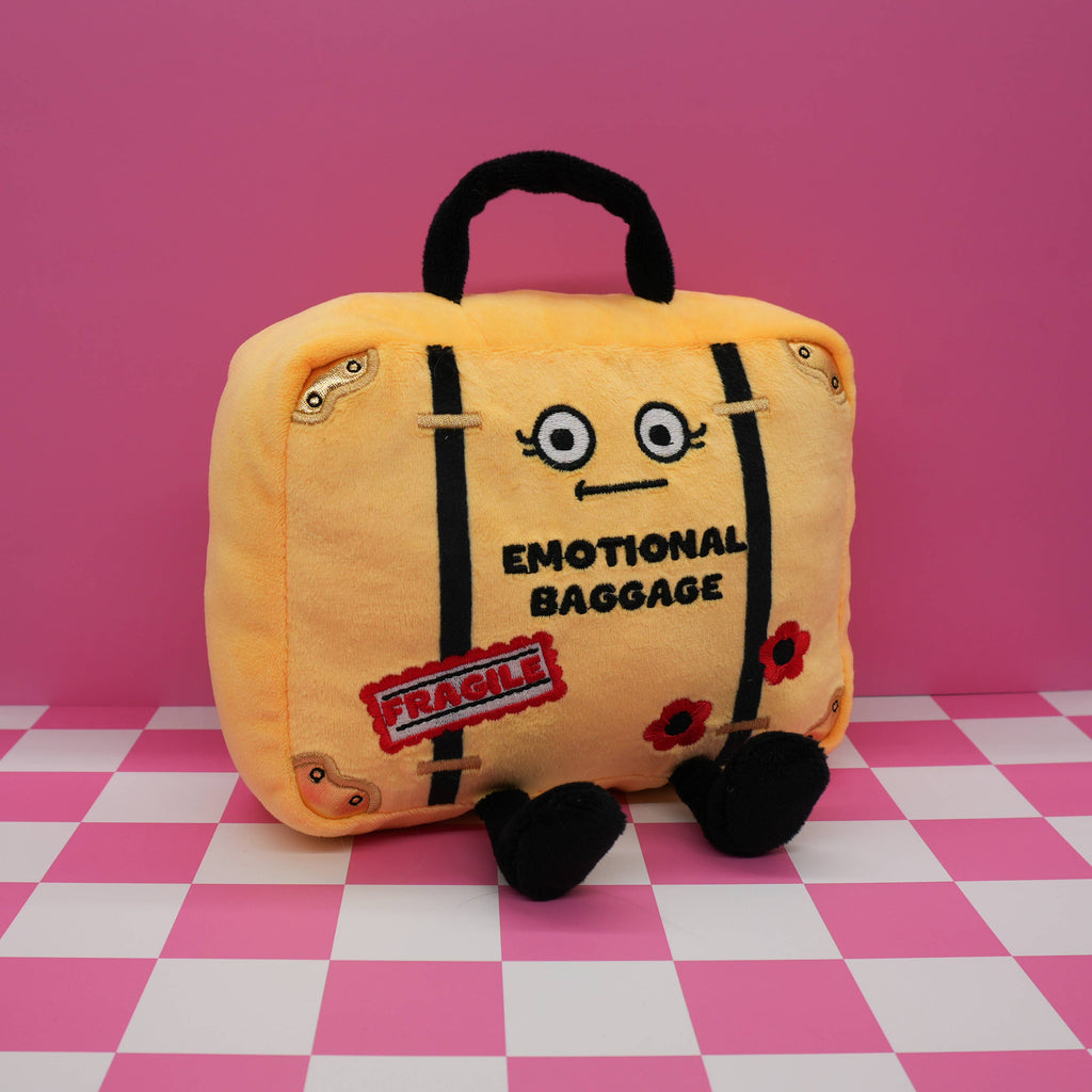Punchkins - "Emotional Baggage" Suitcase Plush