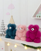 Fantasy Alpaca Stuffed Animal - Bear - Micro 7"